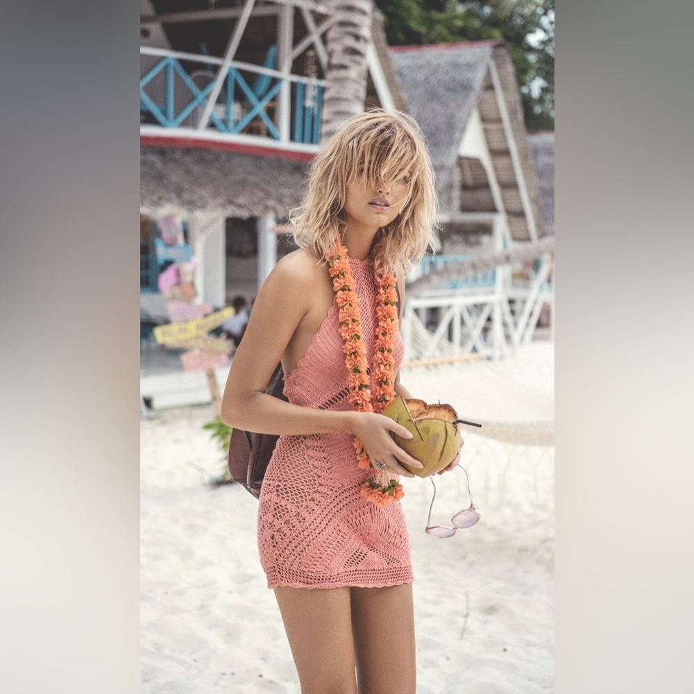 Spell Palm Springs Halter Mini Dress